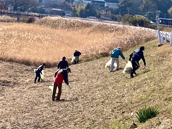 河川清掃活動