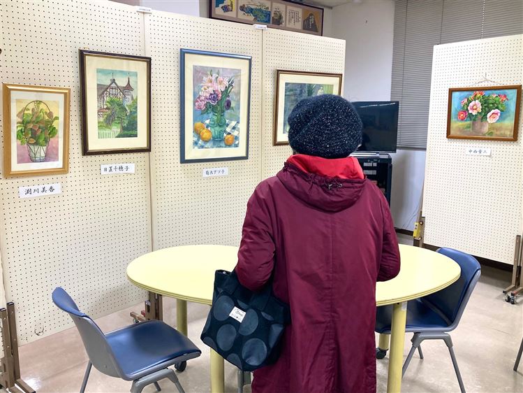 水彩画展覧会