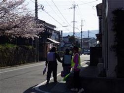 見守り隊の方の活躍