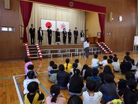 着任された先生