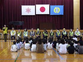 見守り隊の方からの挨拶