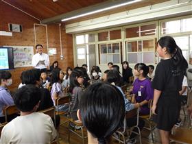 倉永小学校の様子
