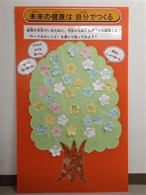 展示（パネル木）