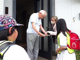 民生委員さんが補足説明される様子