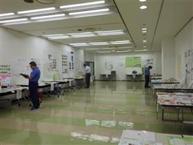 審査の様子