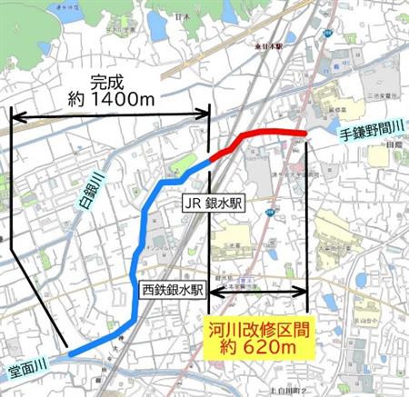 道路拡幅工事箇所