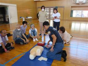心肺蘇生法講習会(4)