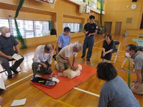 心肺蘇生法講習会(5)