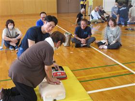 心肺蘇生法講習会(6)