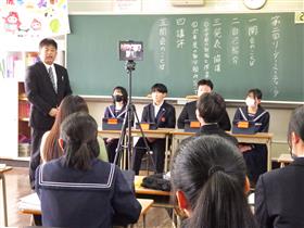 下川校長先生の講評