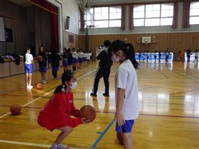 ウォーミングアップの様子