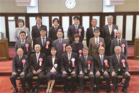 1030_市政功労者表彰式（集合写真）