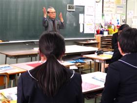 大津英敏先生による講話