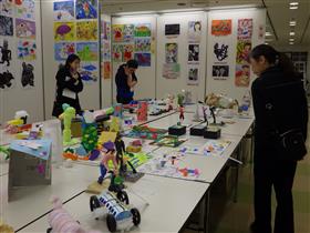 展示された作品（小学校）