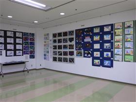 展示された作品（中学校）