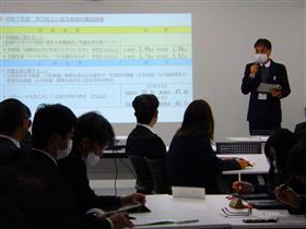 下地指導主事による講話