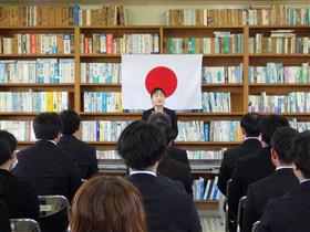 谷本教育長からの言葉