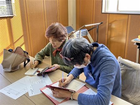 スマホ相談会の様子１