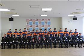 0412_大牟田市消防団入団式