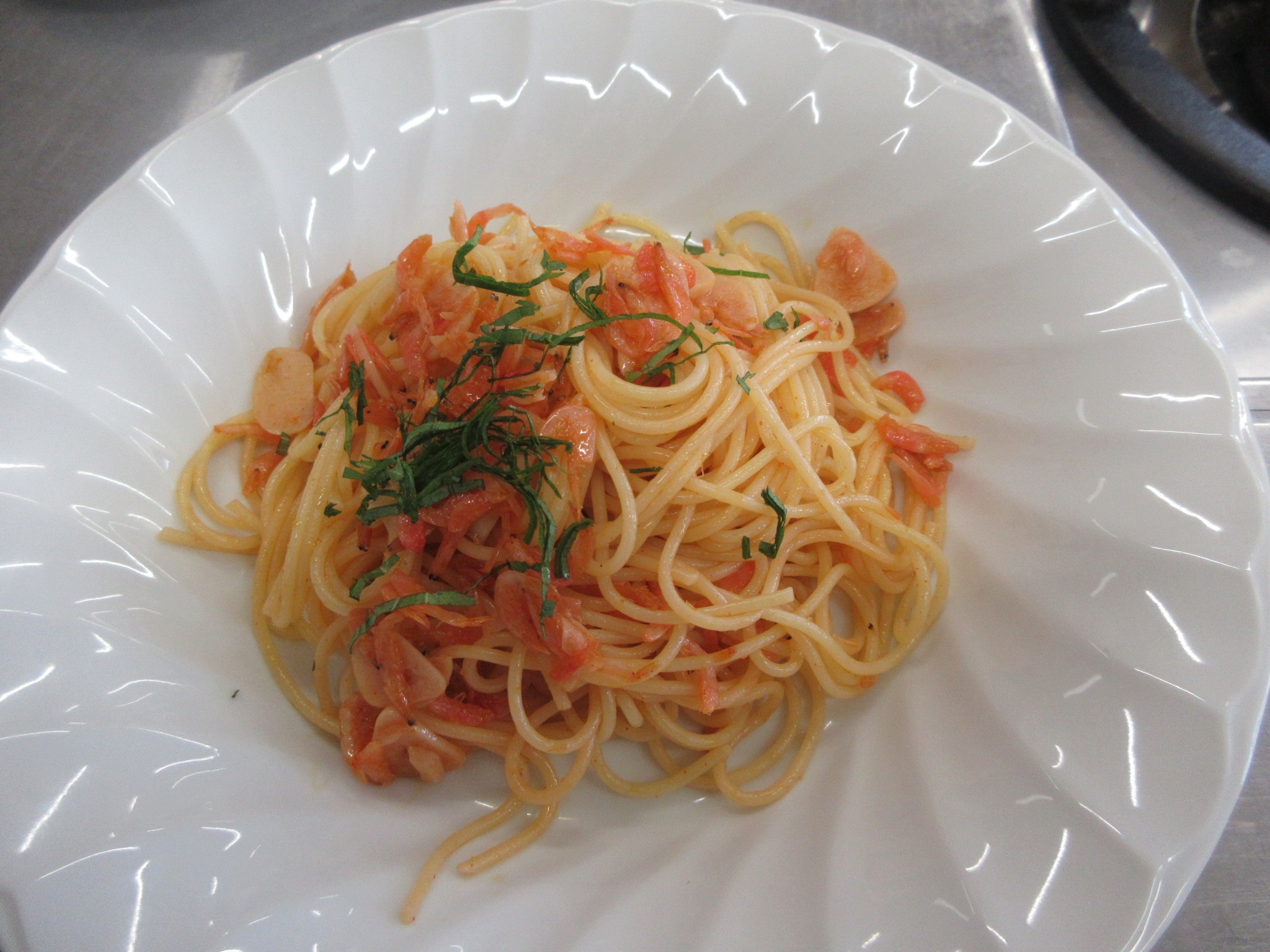 2回目パスタ