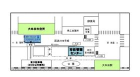 市住管理センター周辺図