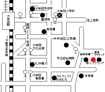 第二グラウンド地図