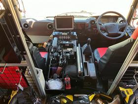 運転席と助手席