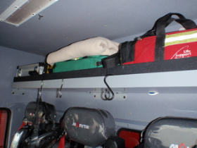救命救護資器材一式の写真