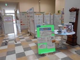 景観はがき絵展示状況