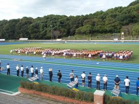 新人陸上競技大会開会式 新人陸上競技大会開会式