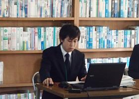 銀水小の柴田教諭の発表 銀水小の柴田教諭の発表