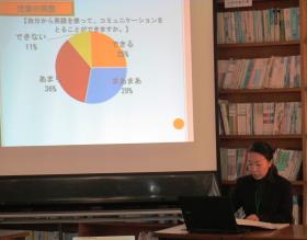 大正小の山下教諭の発表 大正小の山下教諭の発表
