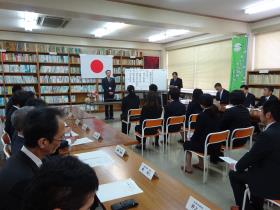 教育長のお話 教育長のお話