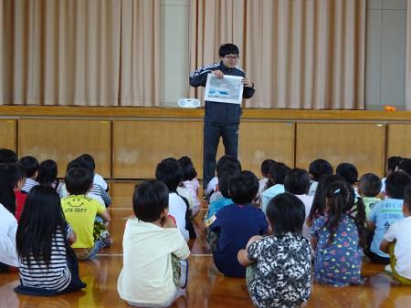 1年生の集会の様子 1年生の集会の様子