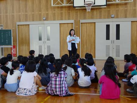 2年生の集会の様子 2年生集会の様子