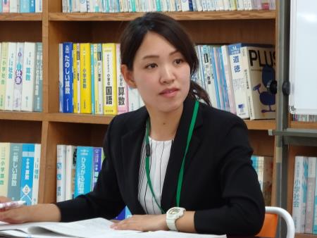三池小 萩島里紗教諭 三池小 萩島里紗教諭