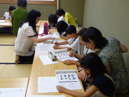 国語講座の様子 国語講座の様子